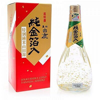 Hakushika Gold Yamadanishiki Junmai (720ml) - 黒松白鹿