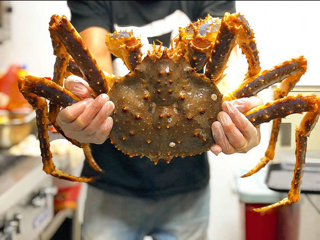 Hokkaido Style Steamed Alaskan Crab (Served Chilled)